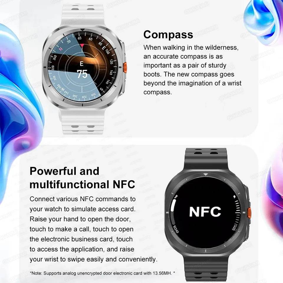 Ceas inteligent Galaxy Watch 7 Ultra 2024 pentru bărbați - Venduqo