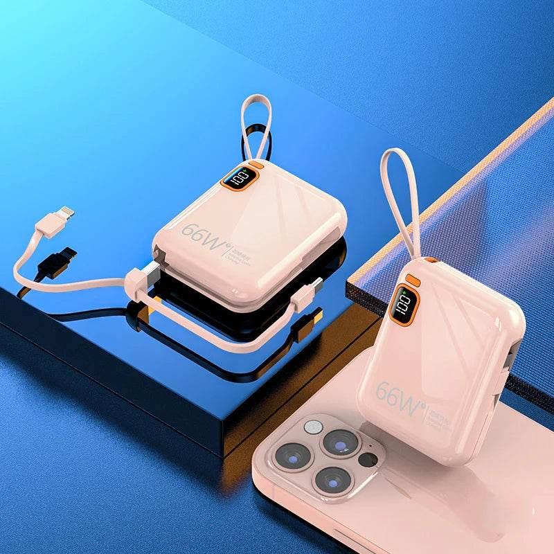 Power Bank Portabil 10000mAh/20000mAh PD20W 66W - Venduqo