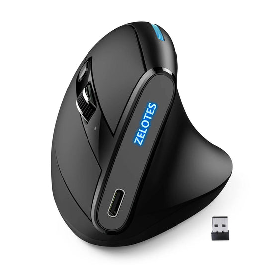 Mouse Wireless ZELOTES F-36A 2.4G cu Încărcare - Venduqo