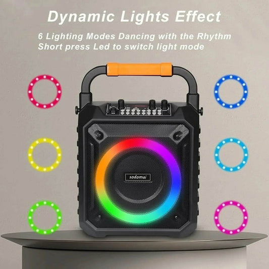 Mașină de Karaoke Bluetooth pentru Adulți și Copii - Venduqo
