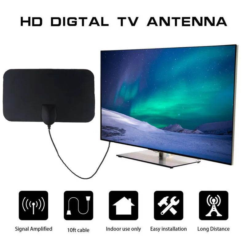 Antenă TV Digitală 4K HDTV Mini cu Amplificator - Venduqo