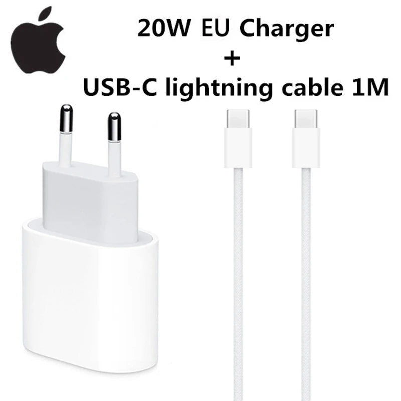 Încărcător Rapid USB-C de 20W Original pentru iPhone