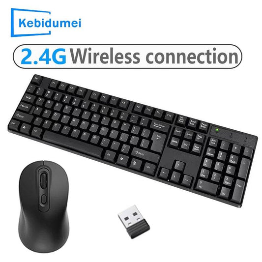 Set Wireless Tastatură și Mouse 2.4GHz pentru Gaming - Venduqo