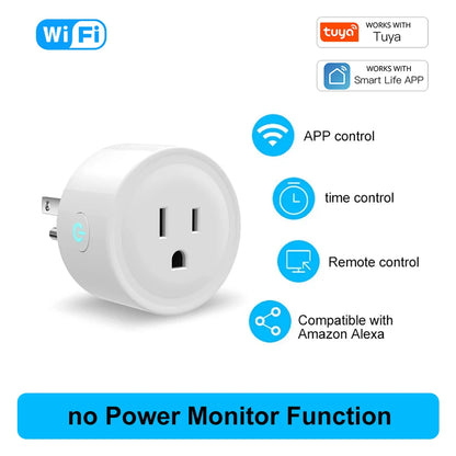 Priza Inteligentă Tuya 16A Zigbee WiFi - Control Vocal