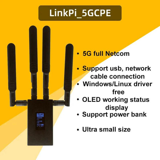 Router portabil 5G Link Pi 5GCPE - Gateway USB Industrial - Venduqo