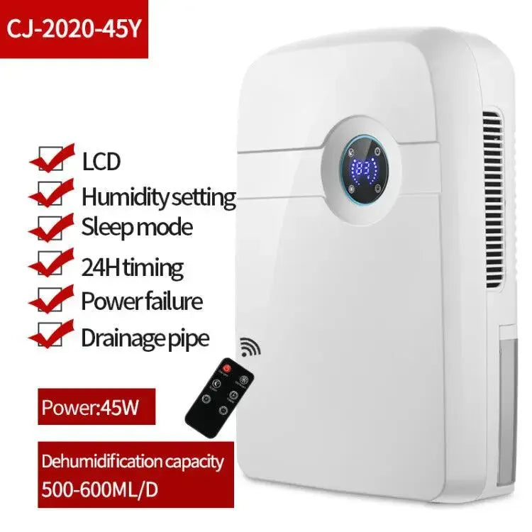 Dehumidificator 700 Sq. Ft pentru Camere și Subsoluri