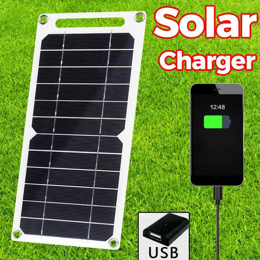 Panou Solar 5V 3W/6W/10W cu USB pentru Camping si Drumeții - Venduqo