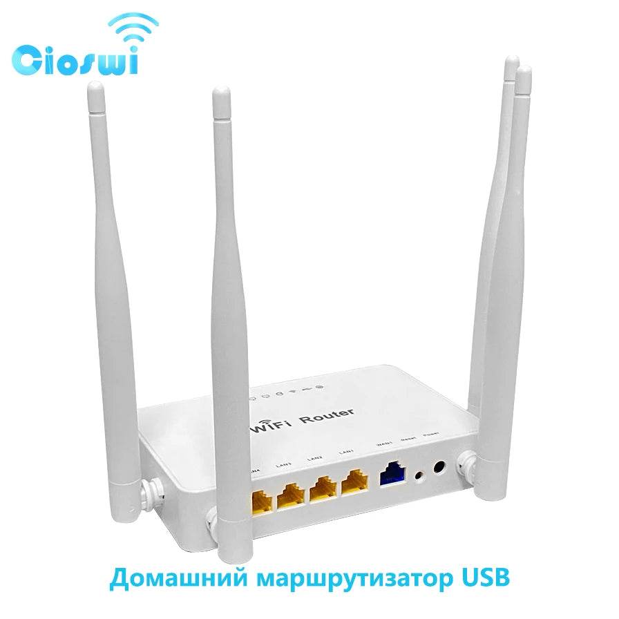 Router WiFi Wireless Cioswi WE1626 300Mbps 4 Antene - Venduqo