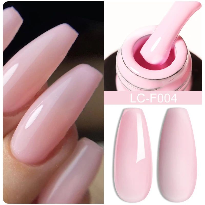 LILYCUTE Lac de Unghii Gel Culoare Ciocolată Roșie Caramel