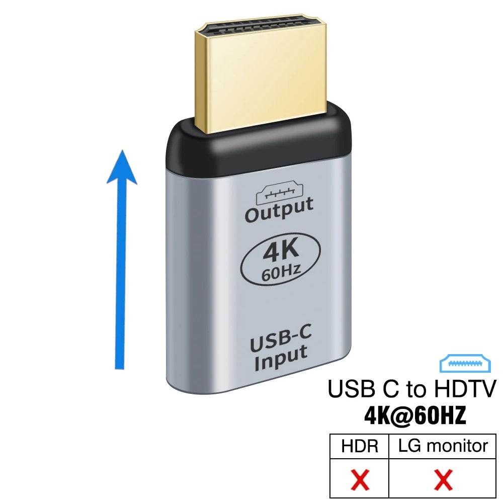 Adapter USB Type C la HDMI 8K pentru Laptop și TV - Venduqo