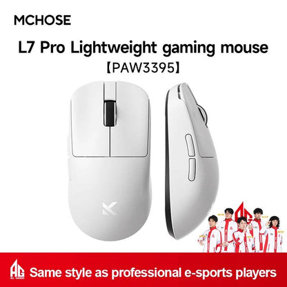 MCHOSE L7 L7PRO Mouse Wireless Tri-mode 26000 DPI - Venduqo