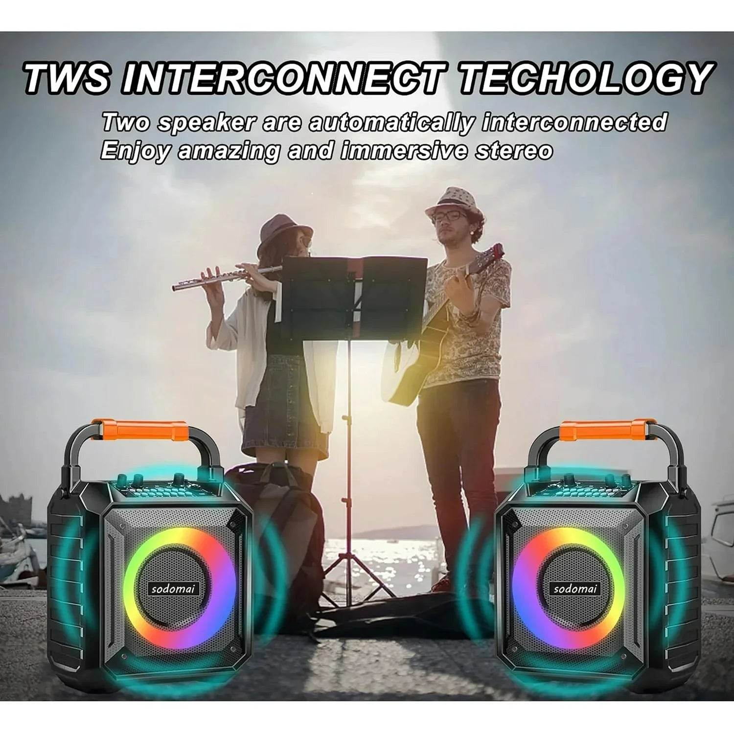 Mașină de Karaoke Bluetooth pentru Adulți și Copii - Venduqo