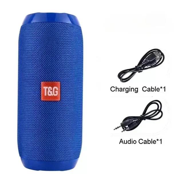 T&G Boxa Portabilă Wireless Bluetooth - Waterproof, Radio FM, Sunet Stereo - Venduqo