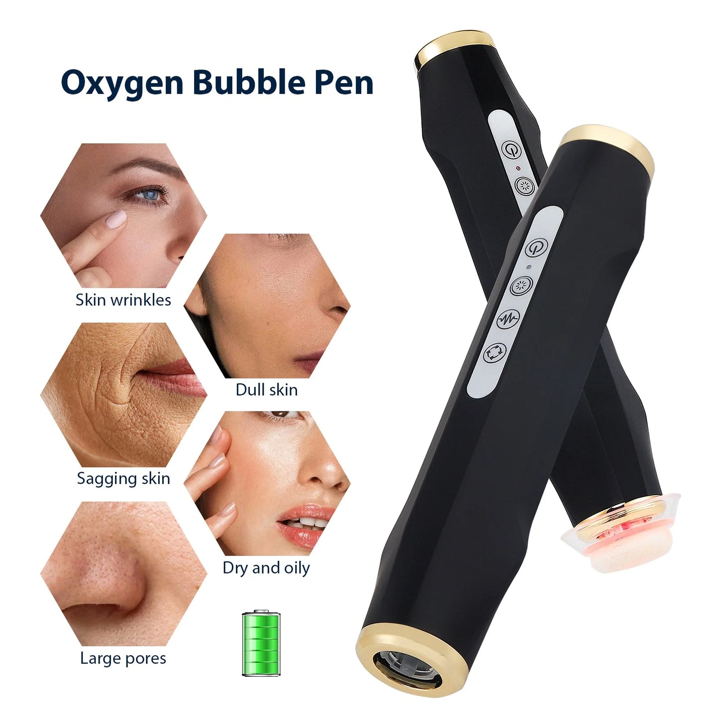 Dispozitiv Pen pentru Oxigen CO2 - Îngrijire Facială