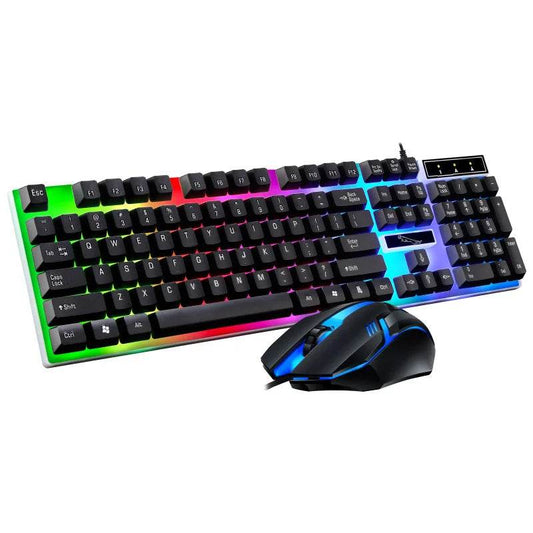 Kit Tastatură și Mouse RGB pentru Gaming - Venduqo