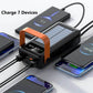 Bancă de Alimentare Solară 50000mAh cu Cablu Integrat - Venduqo
