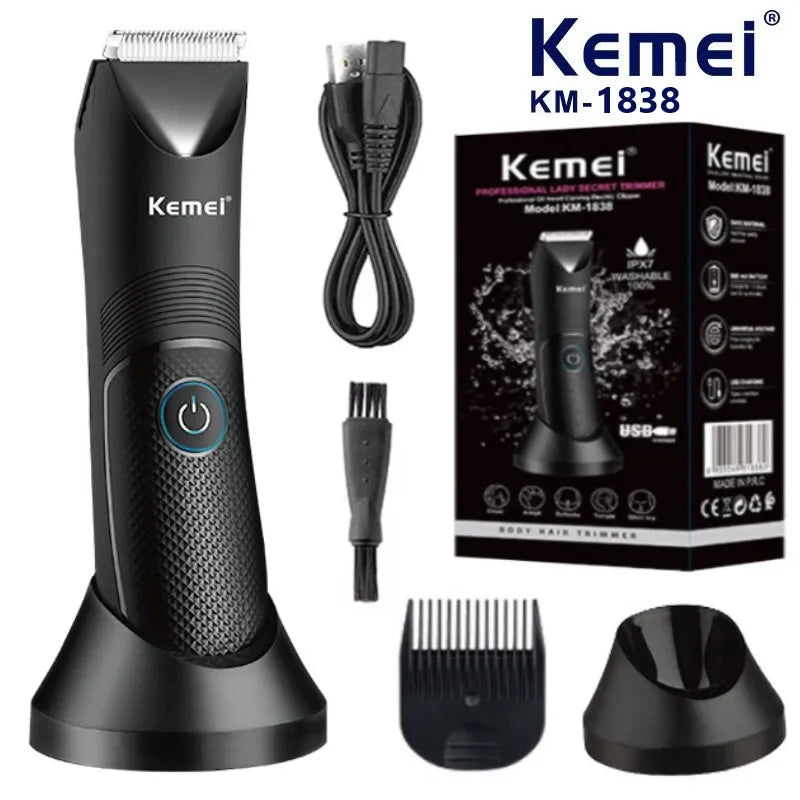 Trimmer pentru zone sensibile Kemei KM-1838