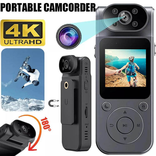 Cameră Mini 4K HD WiFi - Recorder Video Portabil - Venduqo