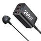 Încărcător Rapid GaN USB C 200W cu 6 Porturi - Venduqo