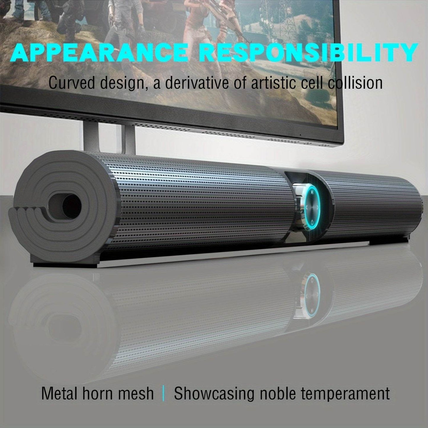 Soundbar Wireless 5.3 cu Bass Puternic și Surround 6.1 - Venduqo