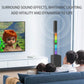Boxă TV Home cu Iluminare RGB și Sunet Surround - Venduqo
