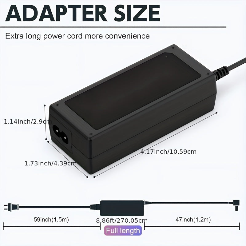 Încărcător Laptop 19V 3.42A 65W cu Cablu de Încărcare 5.5 x 2.5mm