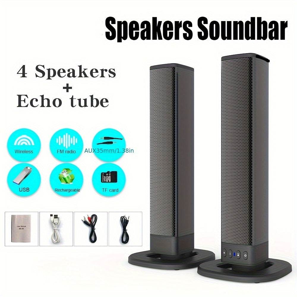 Soundbar Wireless Detasabil 20W pentru Acasă - Venduqo