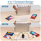 Încărcător Rapid 4USB A cu 4 Porturi QC 3.0 EU pentru Tablete și Laptopuri - Venduqo