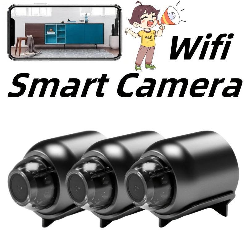 Mini Cameră Micro cu Conectivitate Wi-Fi și Microfon Ascuns - Venduqo