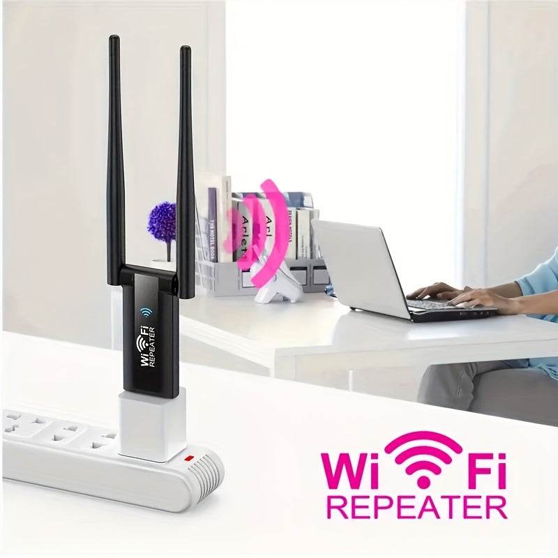 Router Wireless AP cu Extender WiFi, Booster Semnal 2.4GHz - Venduqo