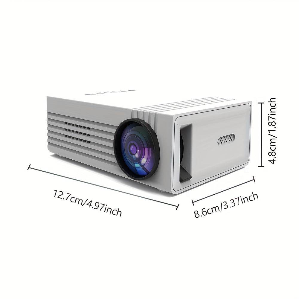 Proiector Portabil HD YLEEGS 2025, 800+ Lumeni, Control Remote - Venduqo