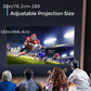 Proiector Mini YLEEGS 800+ Lumeni, Compact, 3D, USB - Venduqo
