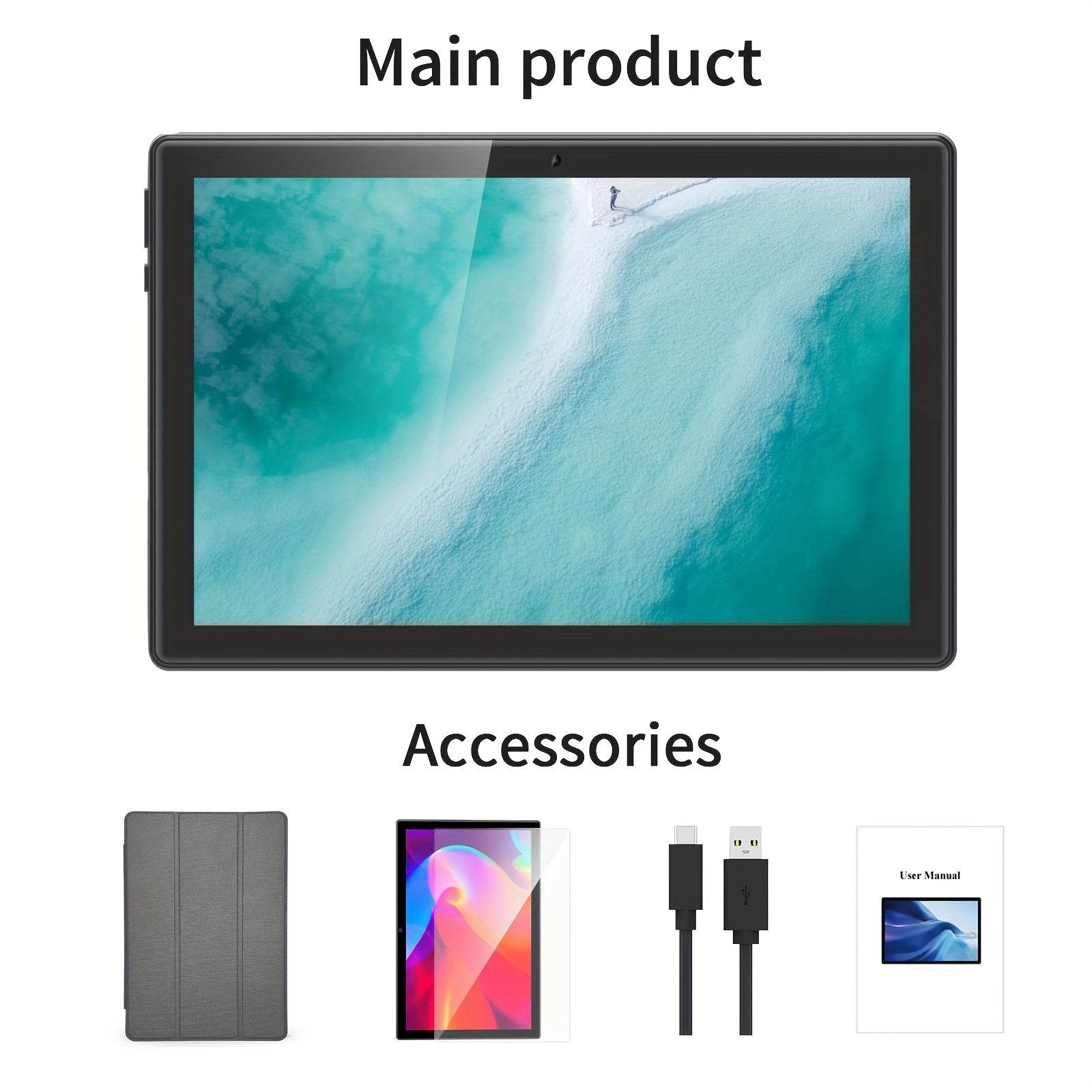 Tableta QDDQ 25.65cm cu Carcasa Protectoare, 64GB - Venduqo