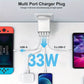 Încărcător Rapid 4USB A cu 4 Porturi QC 3.0 EU pentru Tablete și Laptopuri - Venduqo