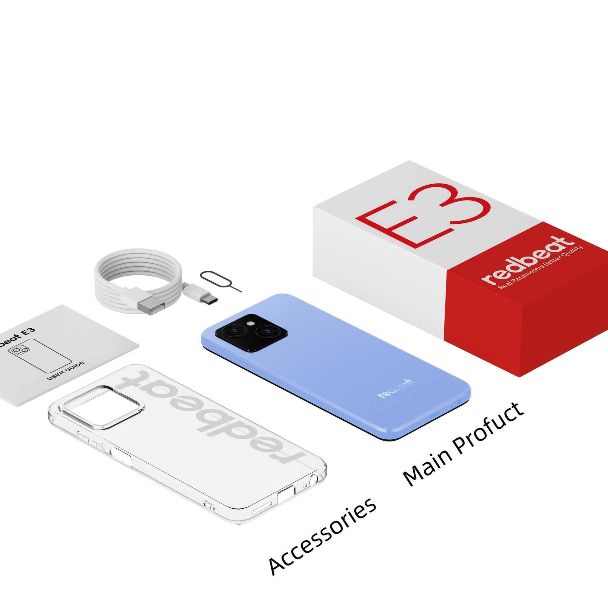 Smartphone 256GB, Android 14, Camera 50MP, 5000mAh - Venduqo