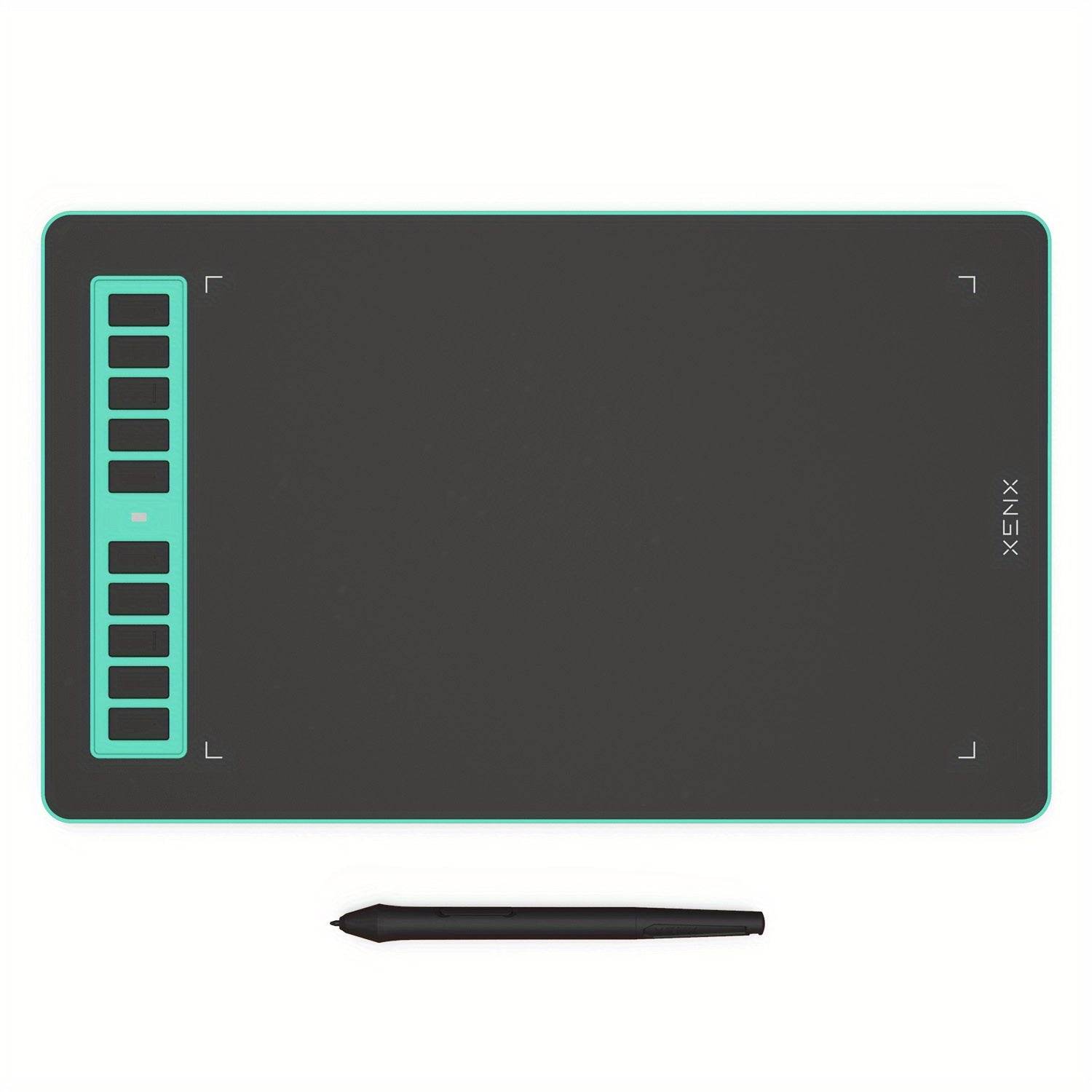 XENX P3-1060 Tablet Grafic Verde cu Stylus Sensibil la Presiune - Venduqo