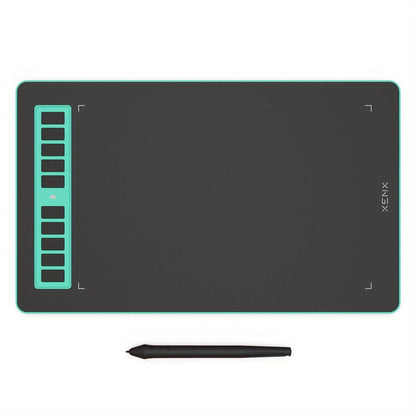 XENX P3-1060 Tablet Grafic Verde cu Stylus Sensibil la Presiune - Venduqo