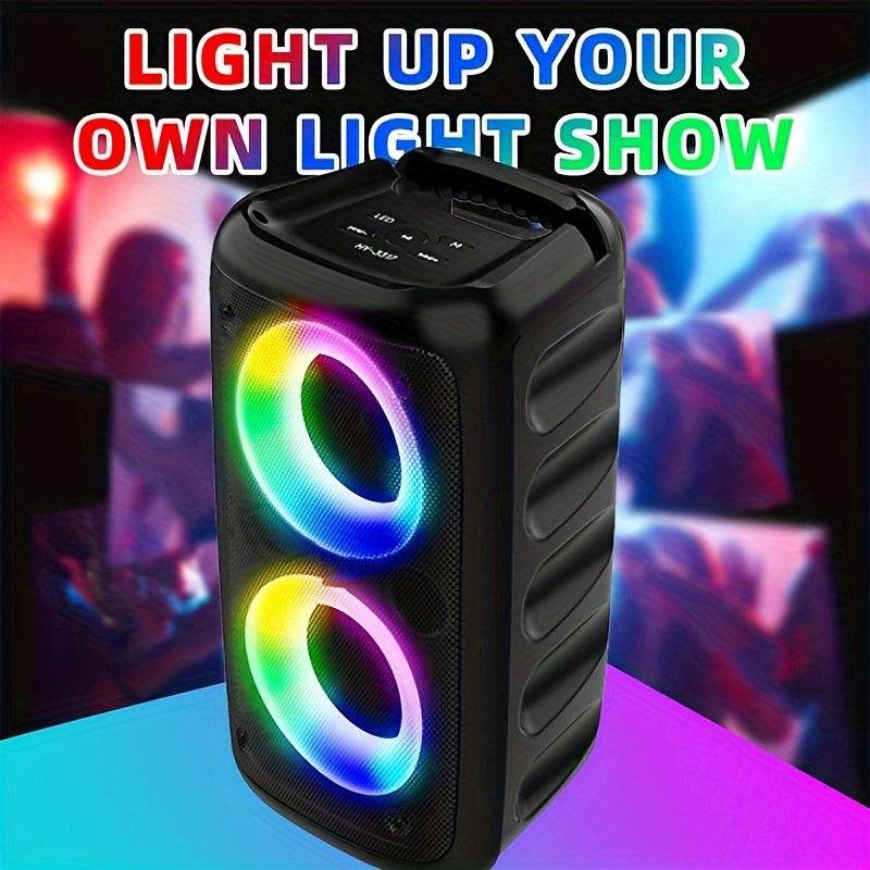 MOKiN Boxă Portabilă Wireless cu Subwoofer și Microfon Încărcabil - Venduqo