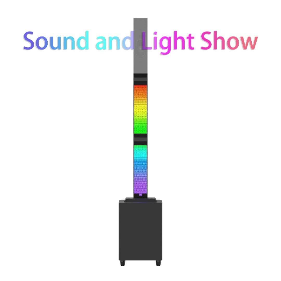 Boxă TV Home cu Iluminare RGB și Sunet Surround - Venduqo