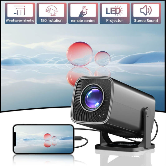 Proiector Smart Portabil pentru Acasă - Venduqo