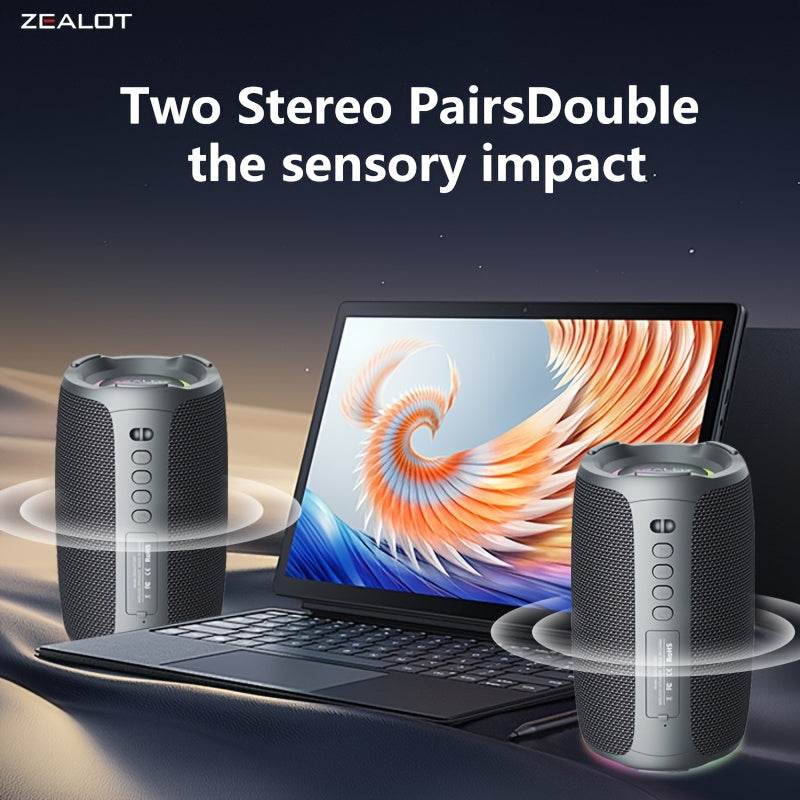 Boxe Wireless ZEALOT S61M 20W cu Bass Boost - Venduqo