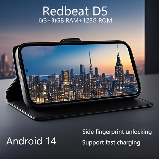 Redbeat D5 Smartphone - Husa din Piele Ecologica Premium