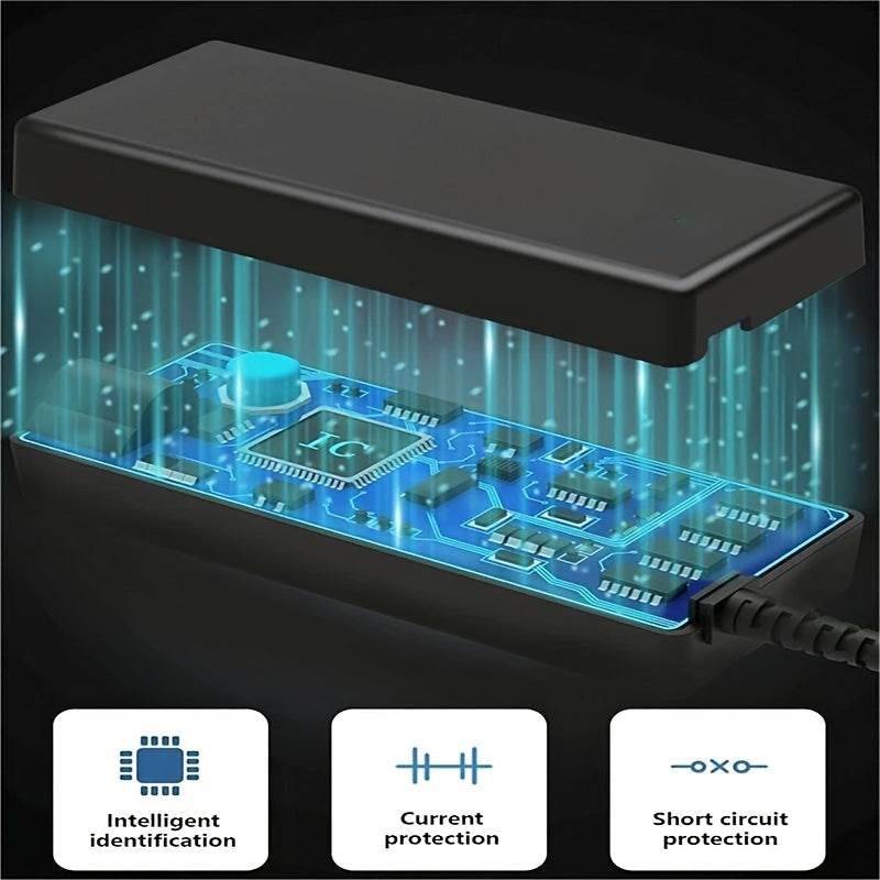 Cablu de Încărcare Laptop 65W cu Protecție la Scurtcircuit - Venduqo