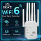 OEKE 1200Mbps High-Speed WiFi Router - 3-in-1 Mod
