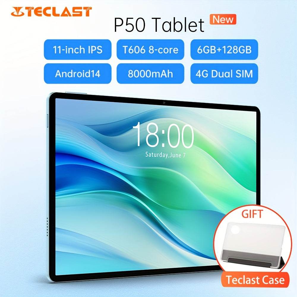 Tableta Teclast P50 11-Inch - Android 14, 6GB RAM, 128GB Stocare - Venduqo