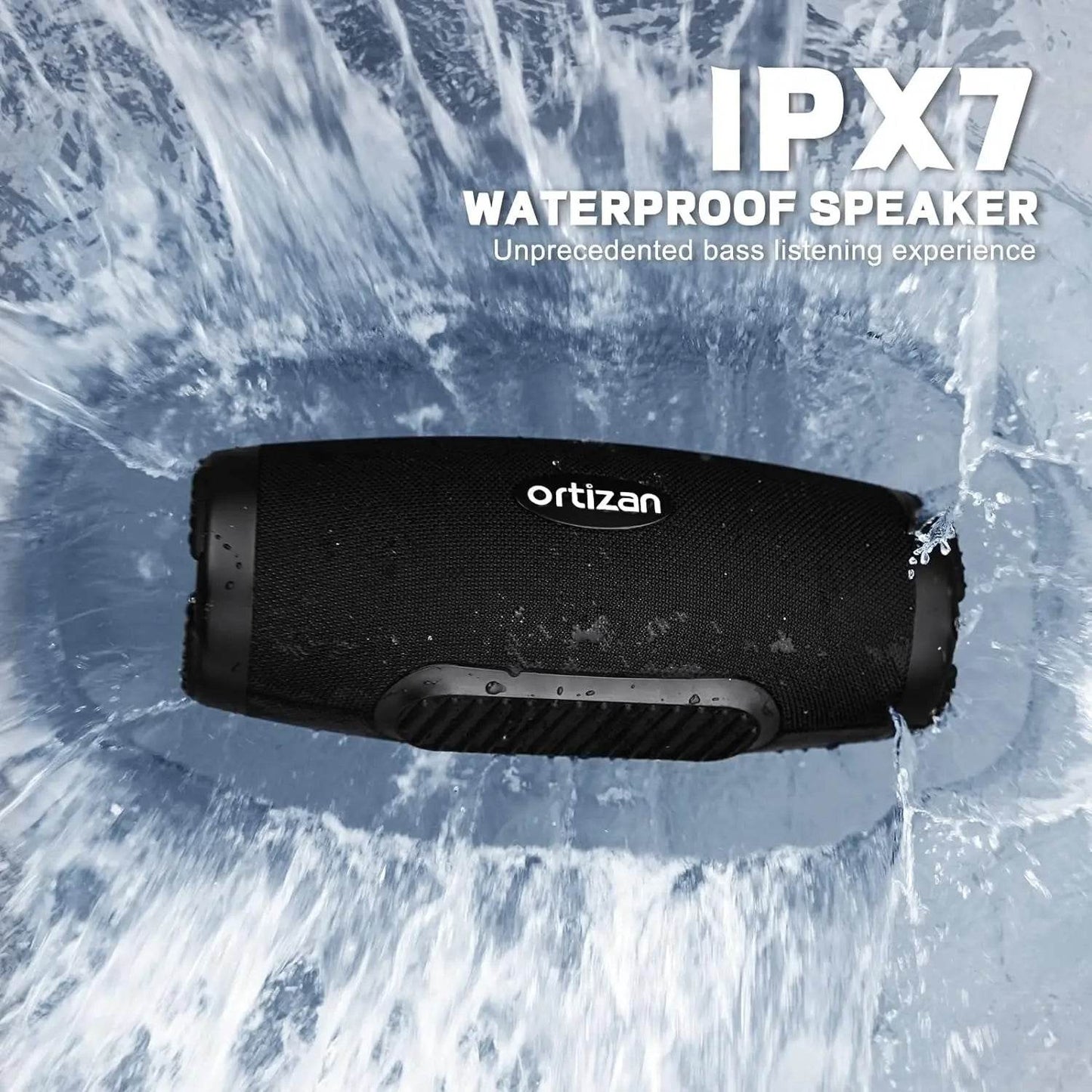 Ortizan Deep Bass Bluetooth Speaker